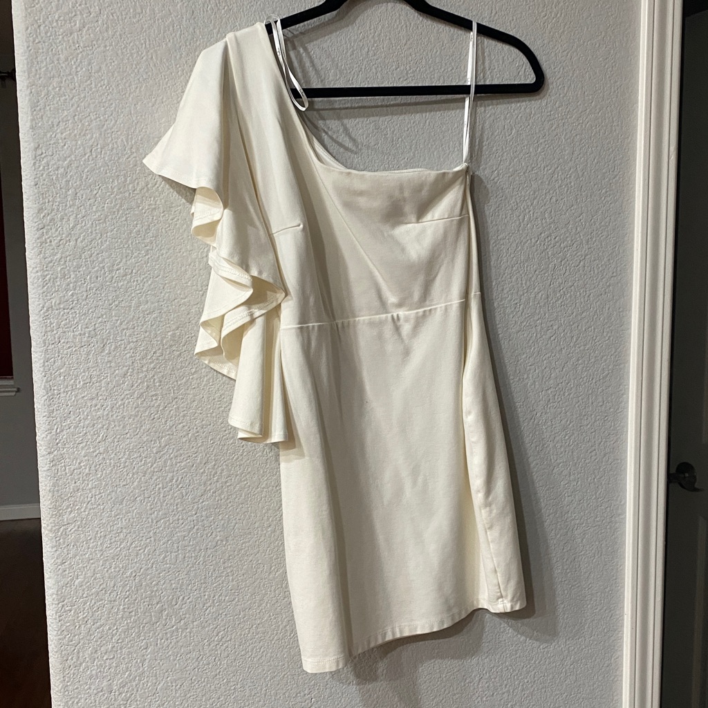Lulus Live My Life One-Shoulder Bodycon Dress